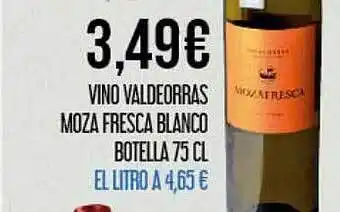 Claudio Vino valdeorras moza fesca blanco botella oferta