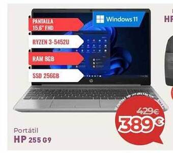 Mi electro Portátil hp 255 g9 oferta