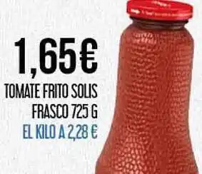 Claudio Tomate frito solis frasco oferta