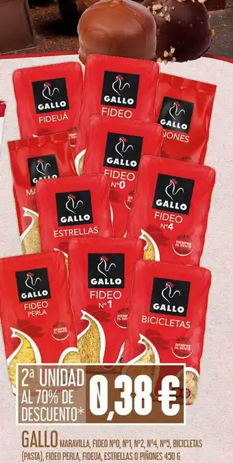Claudio 2a unidad al 70% de descuento gallo maravila fideo n°0 n°1 n°2 n°4 n°5 bicicletas pasta fideo perla fideua estrellas o piñone oferta