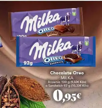 Gadis Chocolate oreo milka brownie o sandwich oferta