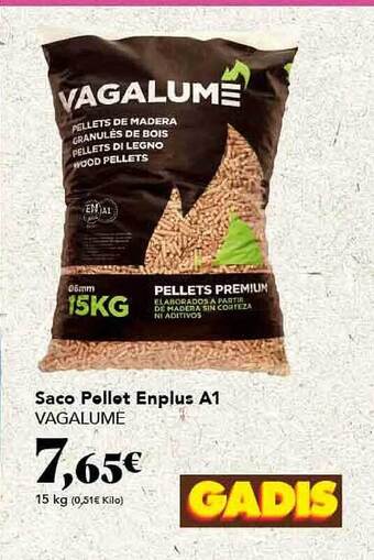 Gadis Saco pellet enplus a1 vagalume oferta