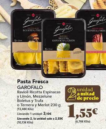 Gadis Pasta fresca garofalo oferta