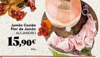Gadis Jamón cocido flor de jamón alejandro oferta