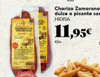 Gadis Chorizo zamorano dulce o picante oferta