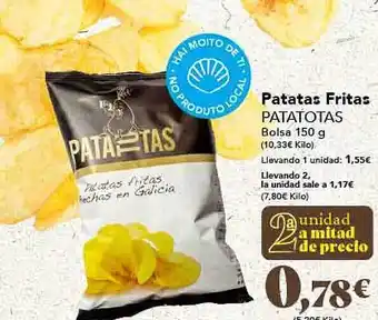 Gadis Patatas fritas patatotas bolsa oferta
