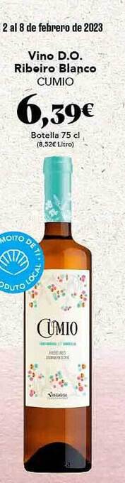 Gadis Vino d.o. ribeiro blanco cumio oferta