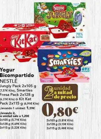 Gadis Yogur bycompartido nestlé oferta