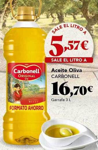 Gadis Aceite oliva carbonell oferta