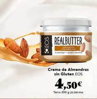 Gadis Crema de almedras sin gluten eos oferta