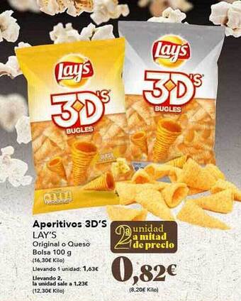 Gadis Aperitivos 3d's lay's oferta