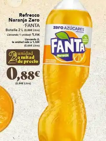 Gadis Refresco naranja zero fanta botella oferta