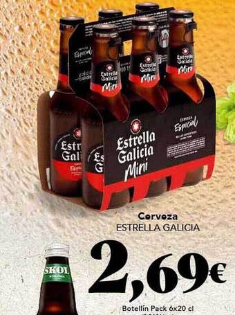 Gadis Cerveza estrella galicia oferta