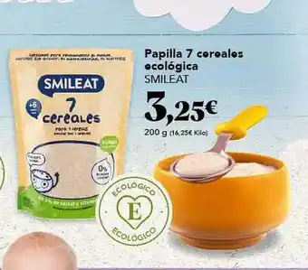 Gadis Papilla 7 cereales ecológica smileat oferta