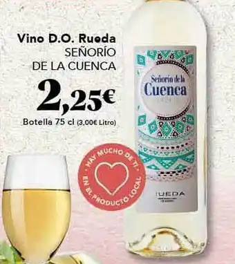 Gadis Vino d.o. rueda señorío de la cuenca oferta