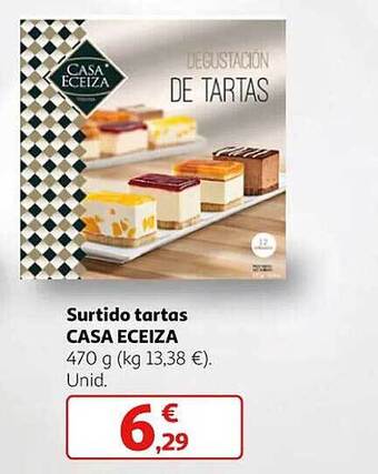 Alcampo Surtido tartas casa eceiza oferta