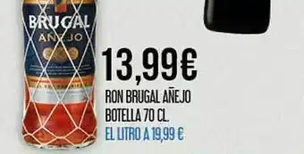 Claudio Ron brugal añejo botella oferta