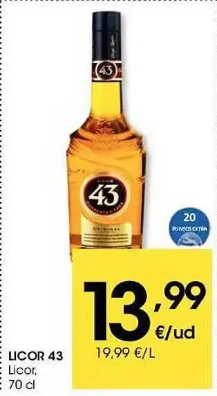 Eroski Licor 43 licor oferta