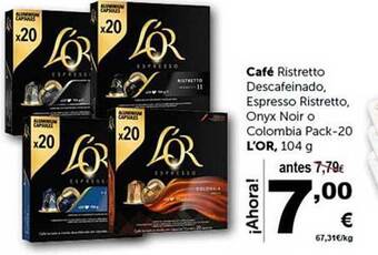 Masymas Café l'or oferta