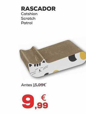 Kiwoko Rascador catshion scratch patrol oferta