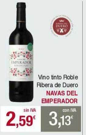 Masymas Vino tinto roble ribera de duero navas del emperador oferta