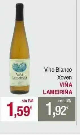 Masymas Vino blanco xoven viña lameiriña oferta