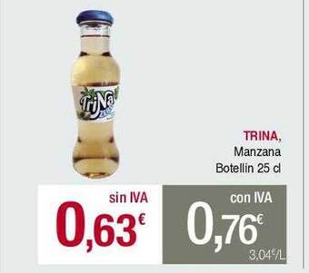 Masymas Trina manzana botellín oferta