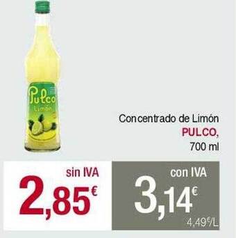Masymas Concentrado de limón pulco oferta