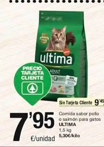 SPAR Fragadis Comida sabor pollo o salmón para gatos ultima oferta