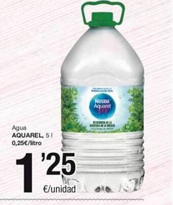 SPAR Fragadis Agua aquarel oferta
