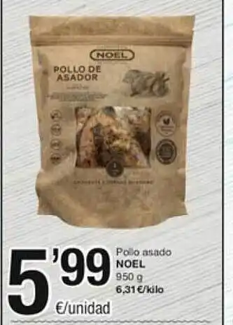 SPAR Fragadis Pollo asado noel oferta