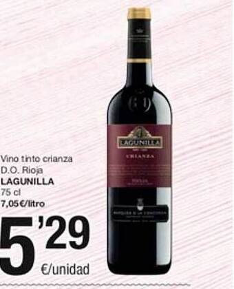 SPAR Fragadis Vino tinto crianza d.o. rioja lagunilla oferta