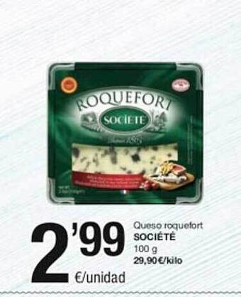 SPAR Fragadis Queso roquefort société oferta