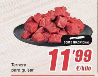 SPAR Fragadis Ternera para guisar oferta