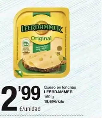 SPAR Fragadis Queso en lonchas leerdammer oferta