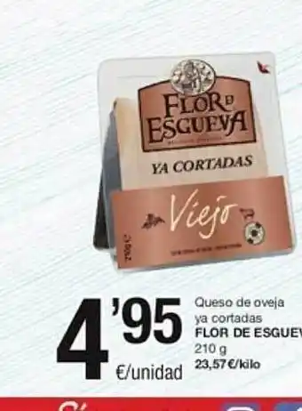 SPAR Fragadis Queso de oveja ya cortadas flor de esgueva oferta
