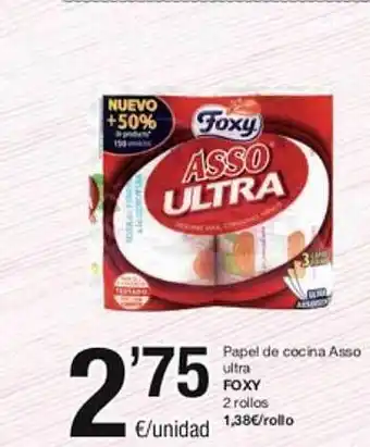 SPAR Fragadis Papel de cocina asso ultra foxy oferta