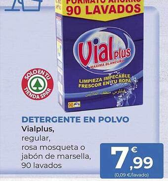 SPAR Gran Canaria Detergente en polvo vialplus oferta