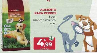 SPAR Gran Canaria Alimento para perros spar oferta
