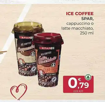 SPAR Gran Canaria Ice coffee spar cappuccino o latte macchiato oferta