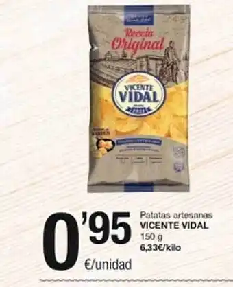 SPAR Fragadis Patatas artesanas vicente vidal oferta