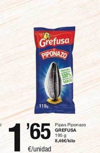 SPAR Fragadis Pipas piponazo grefusa oferta