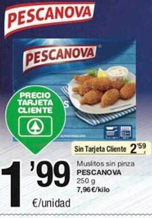 SPAR Fragadis Muslitos sin pinza pescanova oferta
