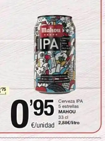 SPAR Fragadis Cerveza ipa 5 estrellas mahou oferta