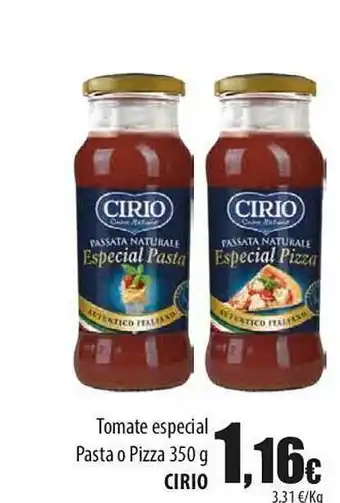 SPAR Lanzarote Tomate especial pasta o pizza cirio oferta