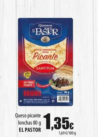 SPAR Lanzarote Queso picante lonchas el pastor oferta