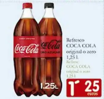 Supermercados Bip Bip Refresco coca cola original o zero oferta