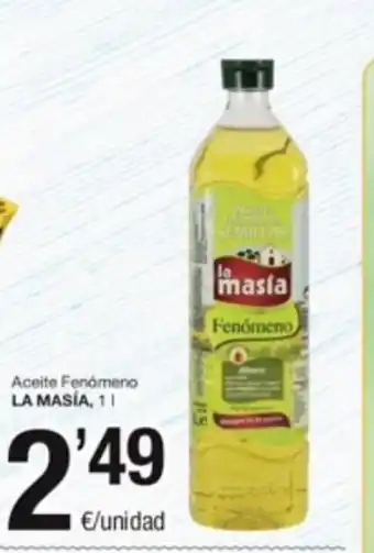SPAR Fragadis Aceite Fenómeno La Masia 1 L oferta