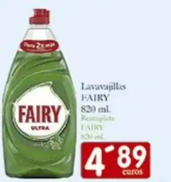 Supermercados Bip Bip Lavavajillas Fairy 820 ml. oferta