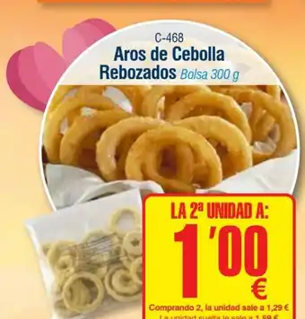 Abordo Aros De Cebolla Rebozados Bolsa 300g. oferta